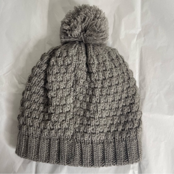 NWOT Timberland Women's Autumn Woods knit Beanie with Pom - Picture 6 of 7